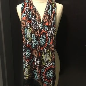 Vera Bradley Soft Fringe Scarf: Sierra